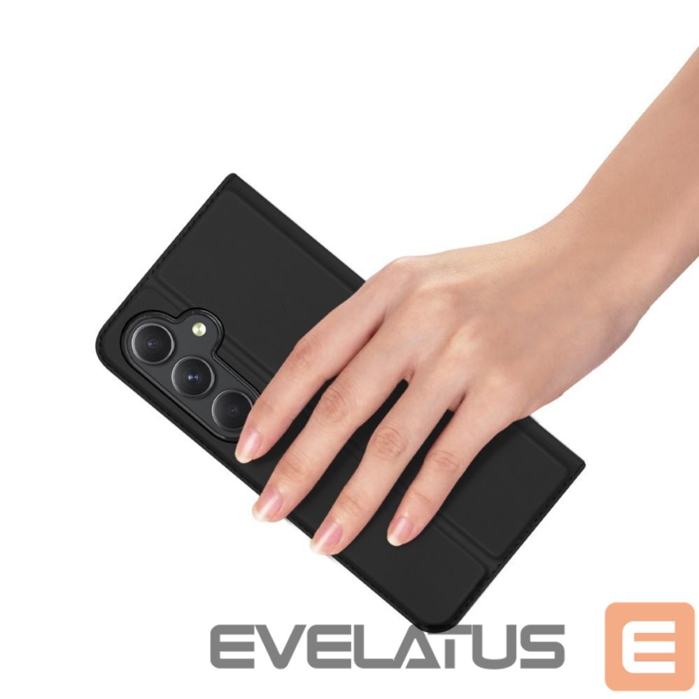 Back panel cover Dux Ducis - Dux Ducis Skin Pro case with flap and card slot for Samsung Galaxy A55 5G - black