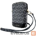 Other Phone Accessory Guess  Guess Zip GCube Bottom Stripe phone bag - black 