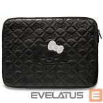 Other Phone Accessory Hello Kitty  Hello Kitty Zip PU Quilted Bows case for a 14" laptop - black 