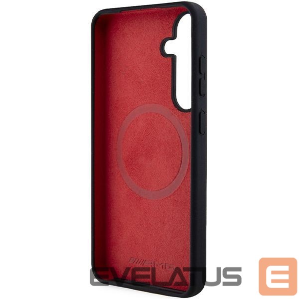 Other Phone Accessory Mercedes-Benz AMG Silicone Carbon Pattern MagSafe case for Samsung Galaxy S24+ - black
