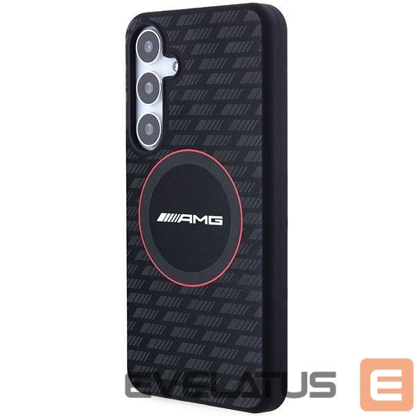 Other Phone Accessory Mercedes-Benz AMG Silicone Carbon Pattern MagSafe case for Samsung Galaxy S24+ - black