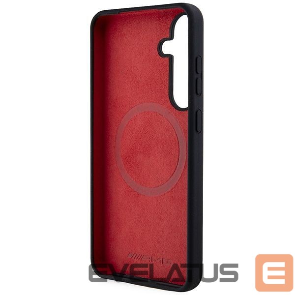 Other Phone Accessory Mercedes-Benz AMG Silicone Carbon Pattern MagSafe case for Samsung Galaxy S24 - black