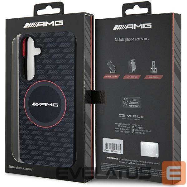 Other Phone Accessory Mercedes-Benz AMG Silicone Carbon Pattern MagSafe case for Samsung Galaxy S24 - black