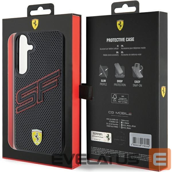 Other Phone Accessory Ferrari Ferrari Big SF Perforated case for Samsung Galaxy S24+ - black