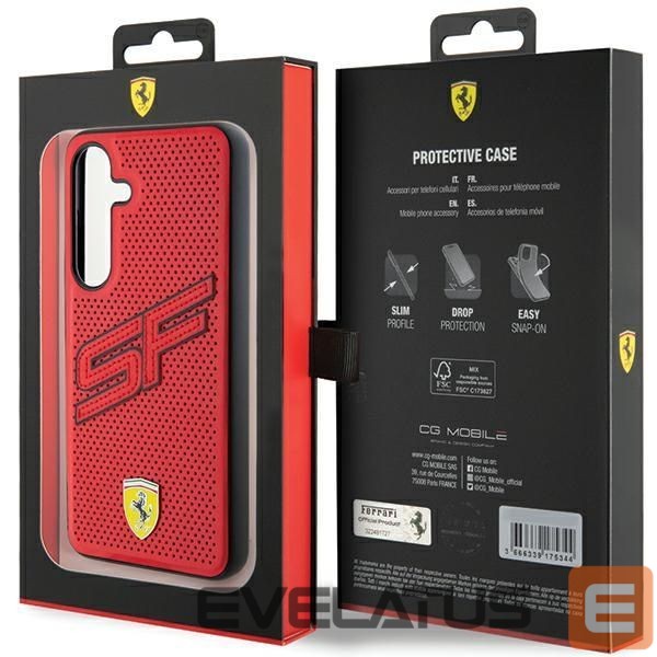 Other Phone Accessory Ferrari Ferrari Big SF Perforated case for Samsung Galaxy S24+ - red