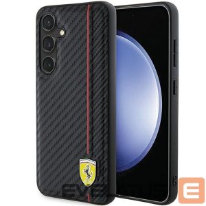 Other Phone Accessory Ferrari  Ferrari Carbon Printed Line case for Samsung Galaxy S24 - black