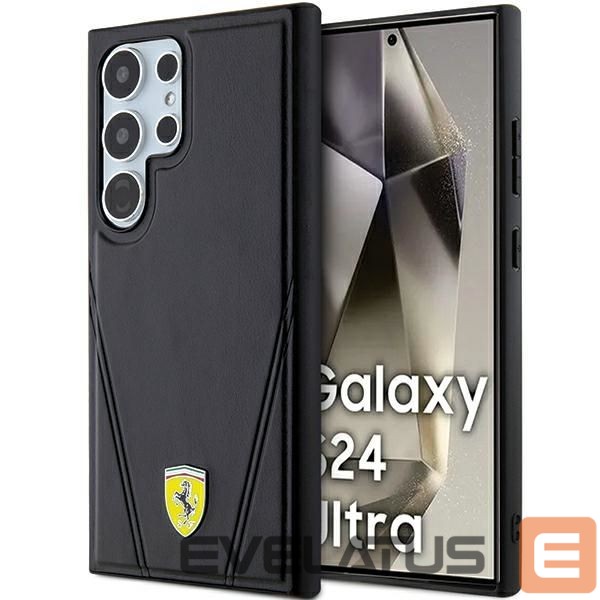 Other Phone Accessory Ferrari Ferrari Hot Stamp V Lines MagSafe case for Samsung Galaxy S24 Ultra - black
