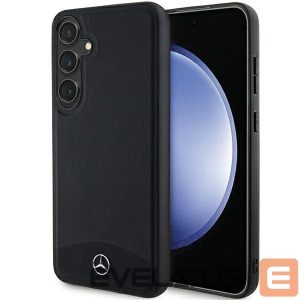 Other Phone Accessory Mercedes-Benz  Mercedes Leather Textured & Plain MagSafe case for Samsung Galaxy S24+ - black 