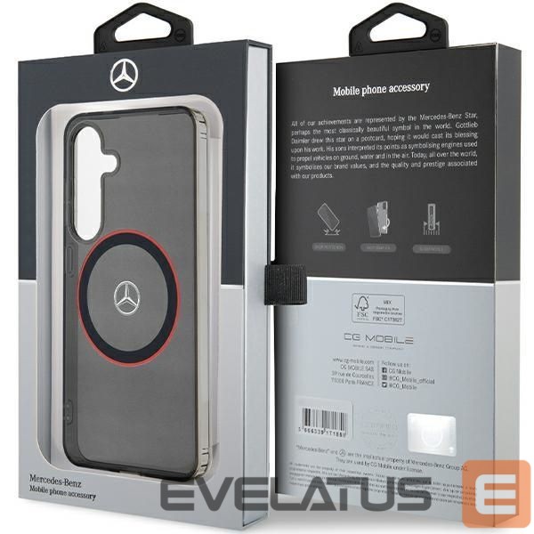 Other Phone Accessory Mercedes-Benz Mercedes Double Layer W Red MagSafe case for Samsung Galaxy S24 - black