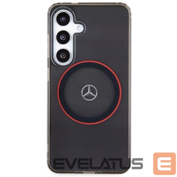 Other Phone Accessory Mercedes-Benz Mercedes Double Layer W Red MagSafe case for Samsung Galaxy S24 - black