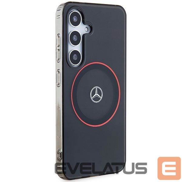 Other Phone Accessory Mercedes-Benz Mercedes Double Layer W Red MagSafe case for Samsung Galaxy S24 - black