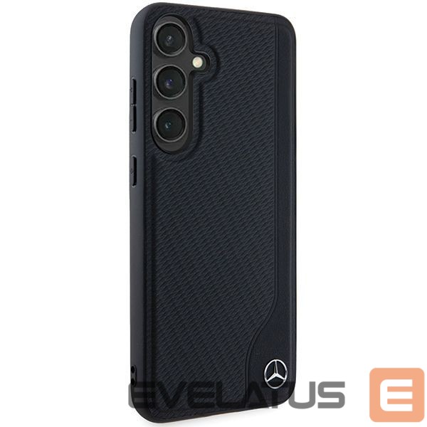 Other Phone Accessory Mercedes-Benz Mercedes Leather Debossed Line MagSafe case for Samsung Galaxy S24 - black