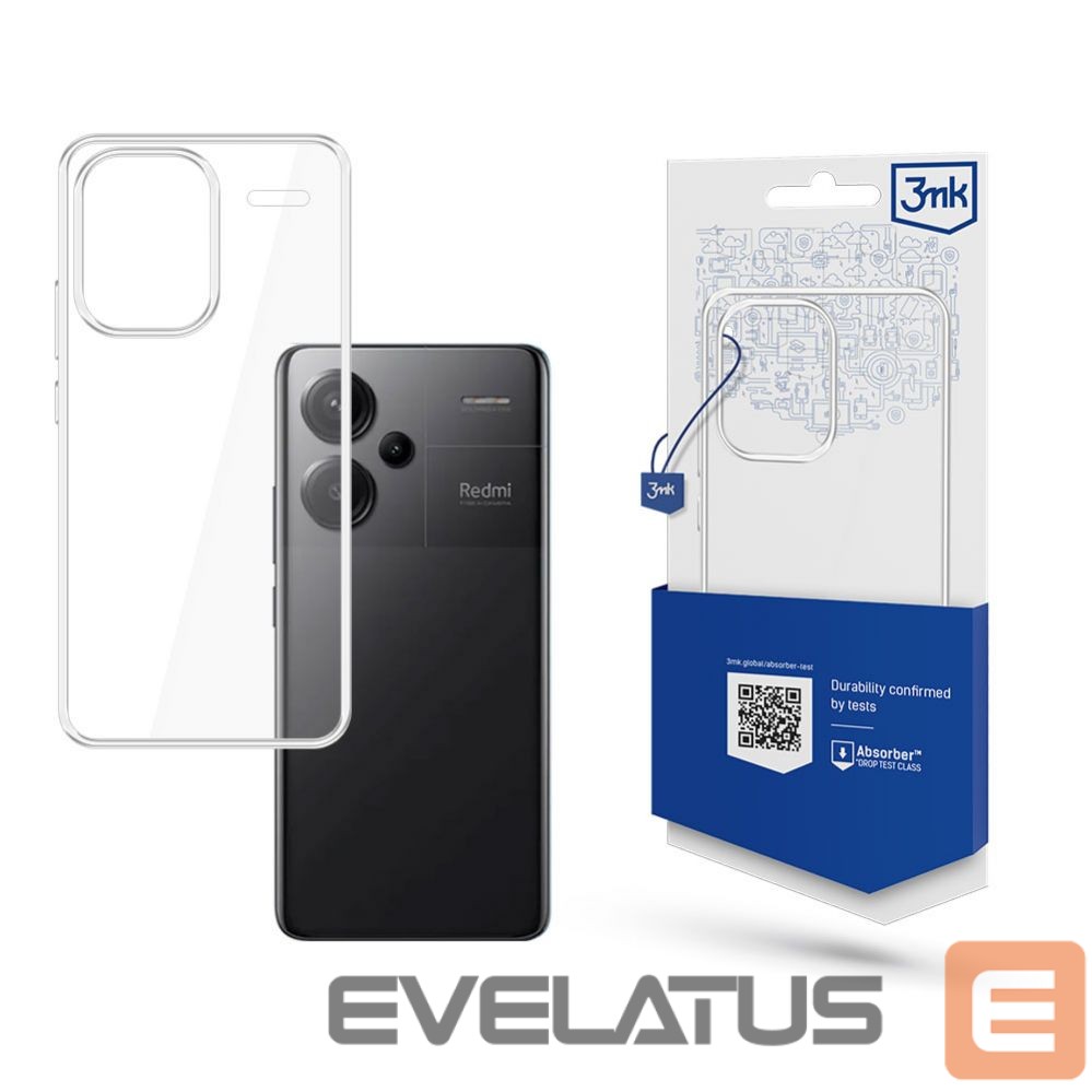 Other Phone Accessory 3MK 3mk Clear Case for Xiaomi Redmi Note 13 Pro+ - transparent