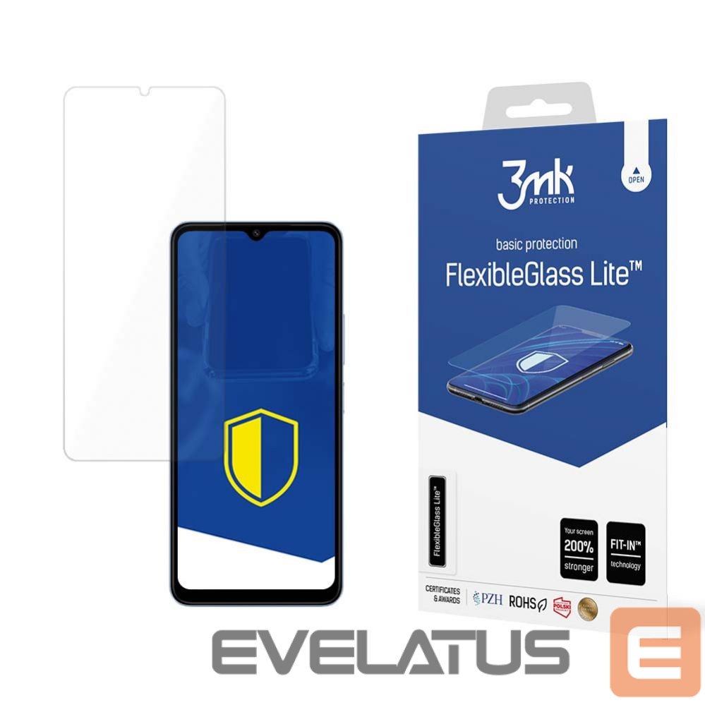 Other Phone Accessory 3MK 3mk FlexibleGlass Lite hybrid glass on Xiaomi Redmi A3