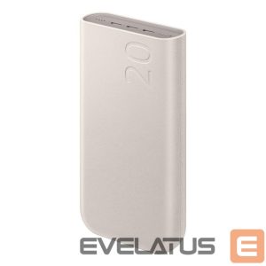 Power bank Samsung  Powerbank Samsung EB-P4520XUEGEU 20000 mAh 3x USB-C 45W SFC - beige
