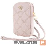 Other Phone Accessory Guess  Guess Zip Quilted 4G bag - pink 