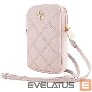 Other Phone Accessory Guess  Guess Zip Quilted 4G bag - pink 