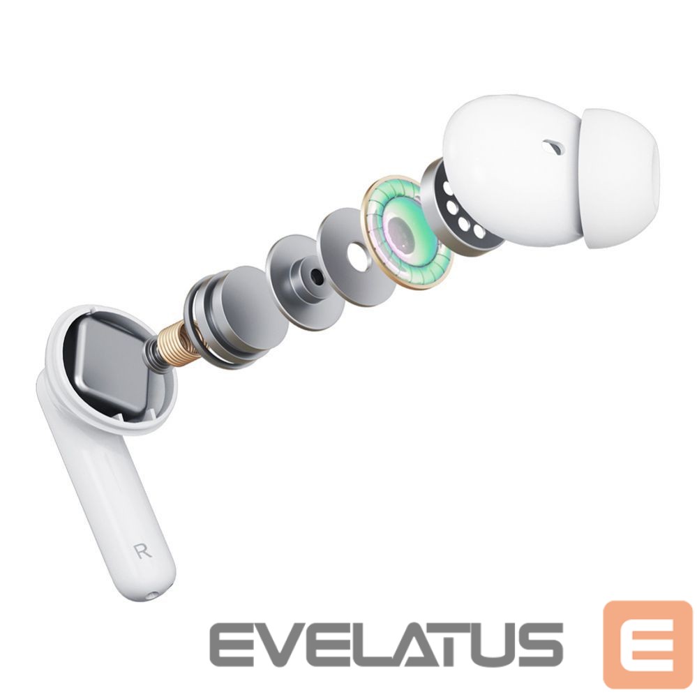 Other Phone Accessory 3MK 3mk LifePods in-ear wireless Bluetooth 5.3 ANC headphones - white