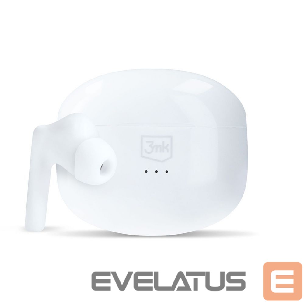 Other Phone Accessory 3MK 3mk LifePods in-ear wireless Bluetooth 5.3 ANC headphones - white