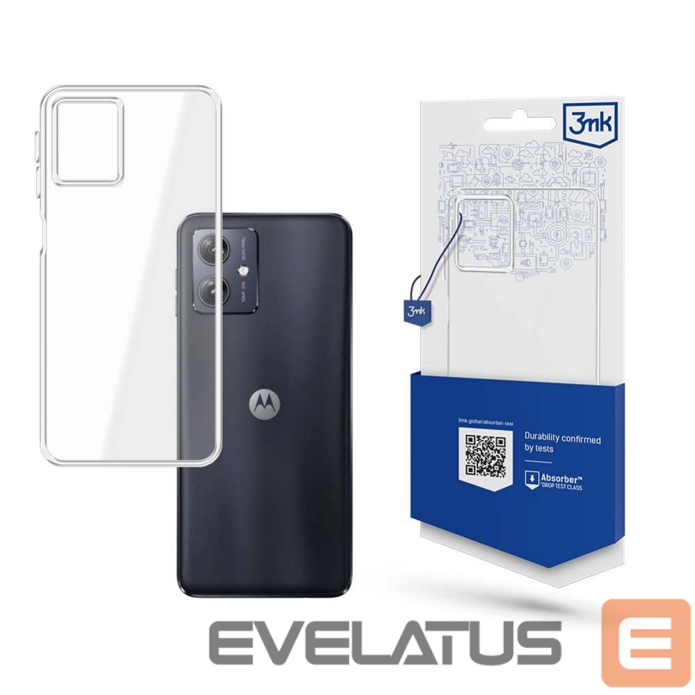 Other Phone Accessory 3MK 3mk Clear Case for Motorola Moto G54 - transparent