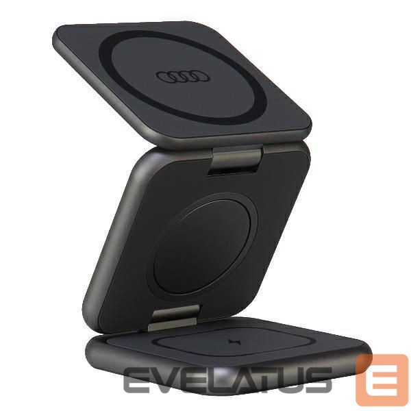 Other Phone Accessory Audi Audi Big Logo foldable inductive charger 3in1 0 - gray