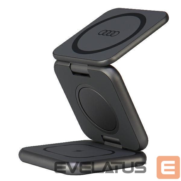 Other Phone Accessory Audi Audi Big Logo foldable inductive charger 3in1 0 - gray