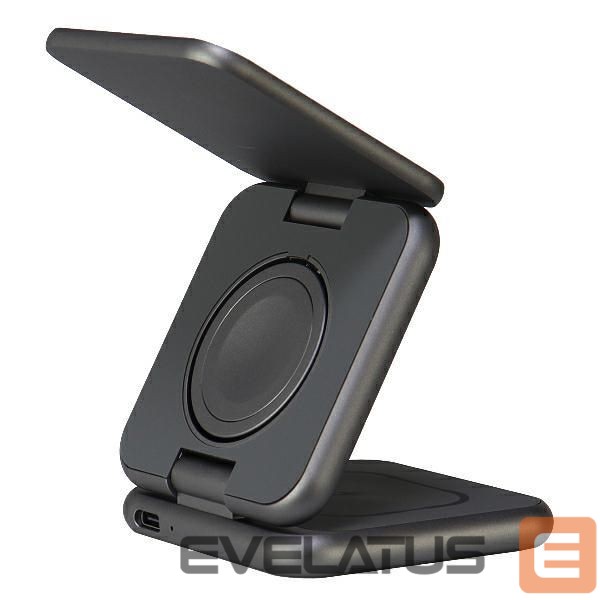 Other Phone Accessory Audi Audi Big Logo foldable inductive charger 3in1 0 - gray