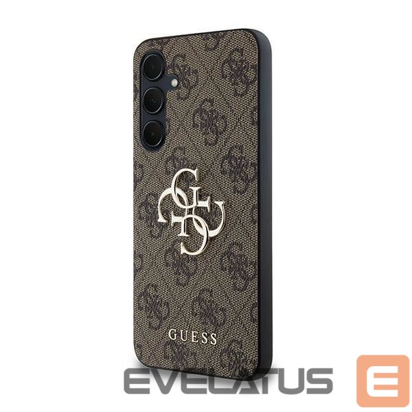 Other Phone Accessory Guess Guess 4G Big Metal Logo case for Samsung Galaxy A35 - brown