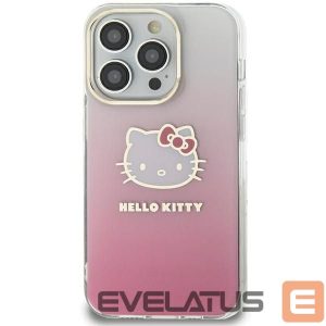 Other Phone Accessory Hello Kitty  Hello Kitty IML Gradient Electrop Kitty Head case for Samsung Galaxy A55 - pink 