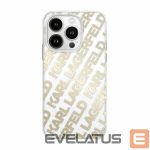 Other Phone Accessory Karl Lagerfeld  Karl Lagerfeld IML Fullover Logo case for iPhone 15 Pro Max - gold 