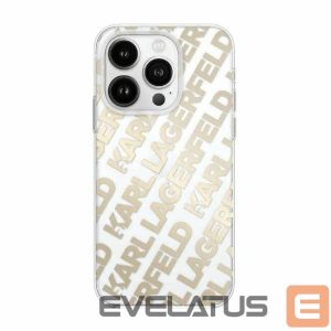 Other Phone Accessory Karl Lagerfeld  Karl Lagerfeld IML Fullover Logo case for iPhone 15 Pro Max - gold 