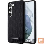 Other Phone Accessory Karl Lagerfeld  Karl Lagerfeld Saffiano Mono Metal Logo case for Samsung Galaxy S24+ - black 