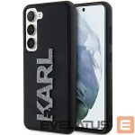 Other Phone Accessory Karl Lagerfeld  Karl Lagerfeld 3D Rubber Glitter Logo case for Samsung Galaxy S24 - black 