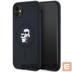 Other Phone Accessory Karl Lagerfeld  Karl Lagerfeld Silicone Karl&Choupette MagSafe case for iPhone 11 / Xr - black 