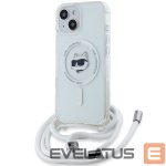 Other Phone Accessory Karl Lagerfeld  Karl Lagerfeld IML Choupette Head&Cord MagSafe case for iPhone 15 / 14 / 13 - transparent 