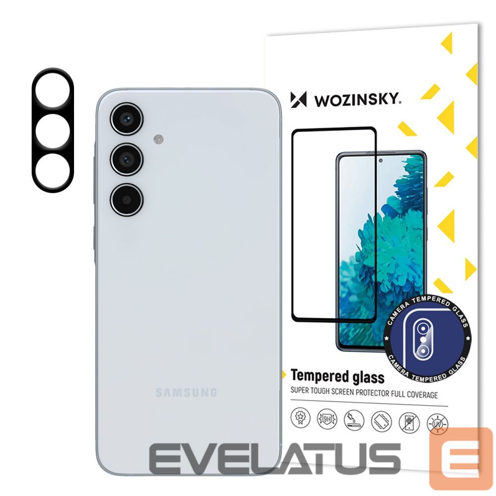 Protective glass Wozinsky 9H tempered glass for Wozinsky Full Camera Glass for Samsung Galaxy A35