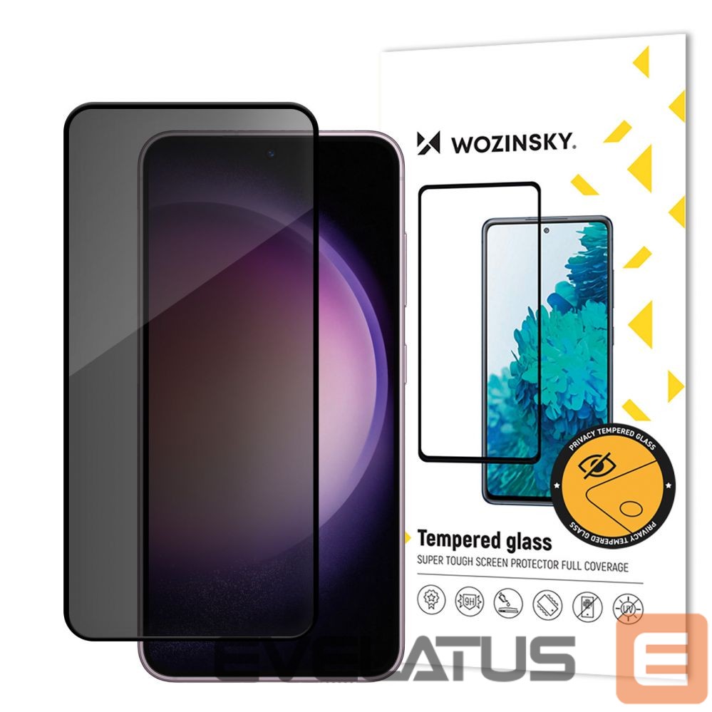 Protective glass Wozinsky Wozinsky Privacy Glass Tempered Glass Privacy with Anti-spy Filter for Samsung Galaxy S24