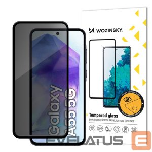 Protective glass Wozinsky  Wozinsky Privacy Glass Tempered Glass Privacy with Anti-spy Filter for Samsung Galaxy A55 