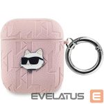 Other Phone Accessory Karl Lagerfeld  Karl Lagerfeld Monogram Choupette Head case for AirPods 1 / 2 - pink 