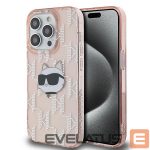 Other Phone Accessory Karl Lagerfeld  Karl Lagerfeld IML Choupette Head & Monogram case for iPhone 13 Pro Max - pink 