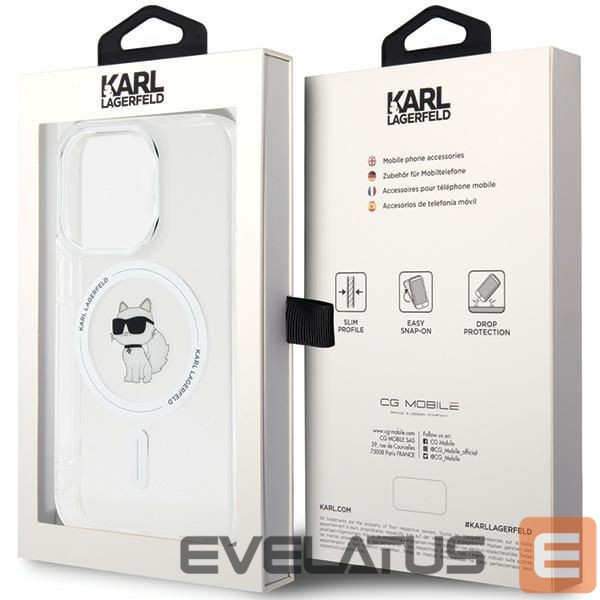 Other Phone Accessory Karl Lagerfeld Karl Lagerfeld IML Choupette MagSafe case for iPhone 13 Pro Max - transparent