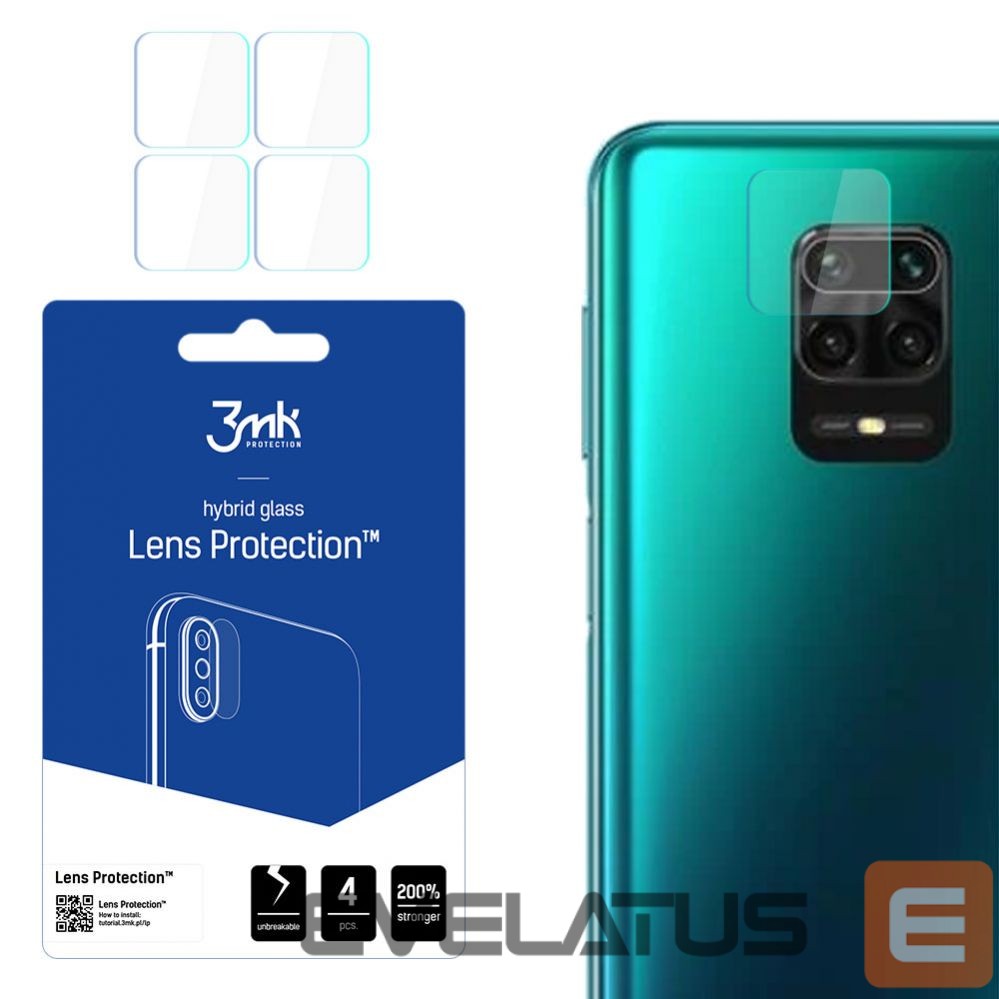 Other Phone Accessory 3MK 3mk Lens Protection hybrid camera glass for Xiaomi Redmi Note 9 Pro Max