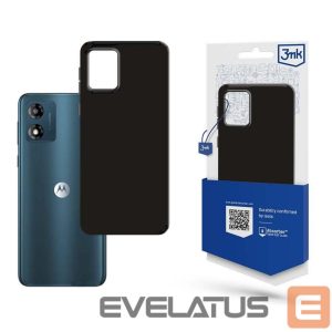 Back panel cover 3MK  3mk Matt Case for Motorola Moto E13 - Black 