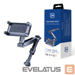 Auto holder 3MK  3mk Single Headrest Car phone holder for a single headrest - black 