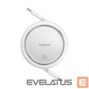Cable Baseus  Baseus Free2Pull Cable Retractable USB-C / Lightning 20W 1m - White 
