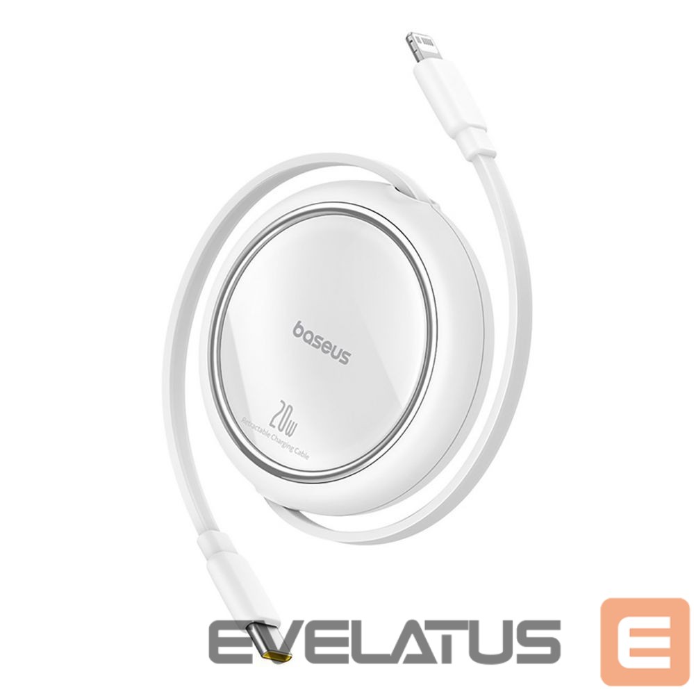 Cable Baseus Baseus Free2Pull Cable Retractable USB-C / Lightning 20W 1m - White