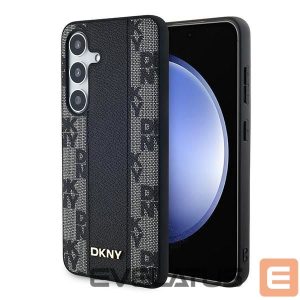 Other Phone Accessory DKNY  DKNY Leather Checkered Mono Pattern MagSafe case for Samsung Galaxy S24 - black 