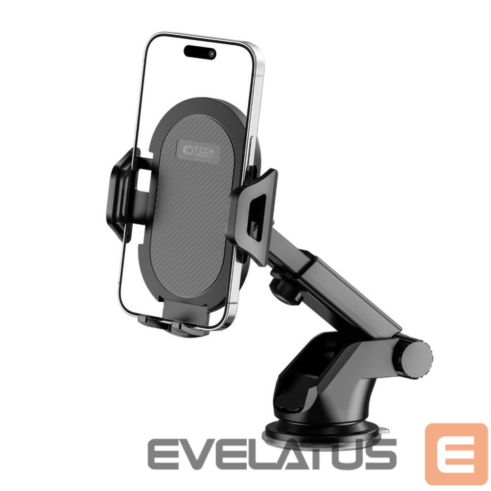 Auto holder Tech-Protect Tech-Protect V1 Car Phone Holder for Windshield/Cockpit - Black