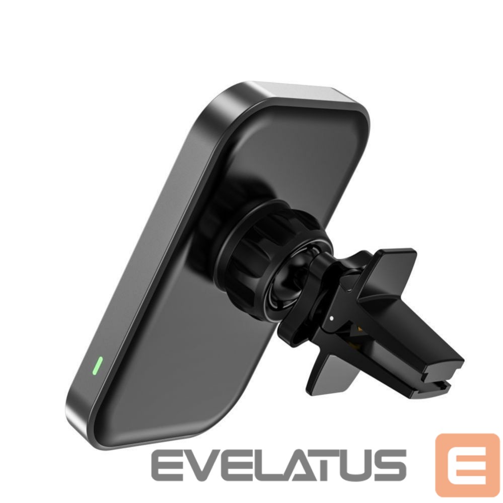 Adapter Tech-Protect Tech-Protect CW19 MagSafe magnetic car holder with 15W inductive charger for air vent - black