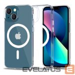 Back panel cover Tech-Protect  Tech-Protect MagMat MagSafe iPhone 13 Case - Clear 